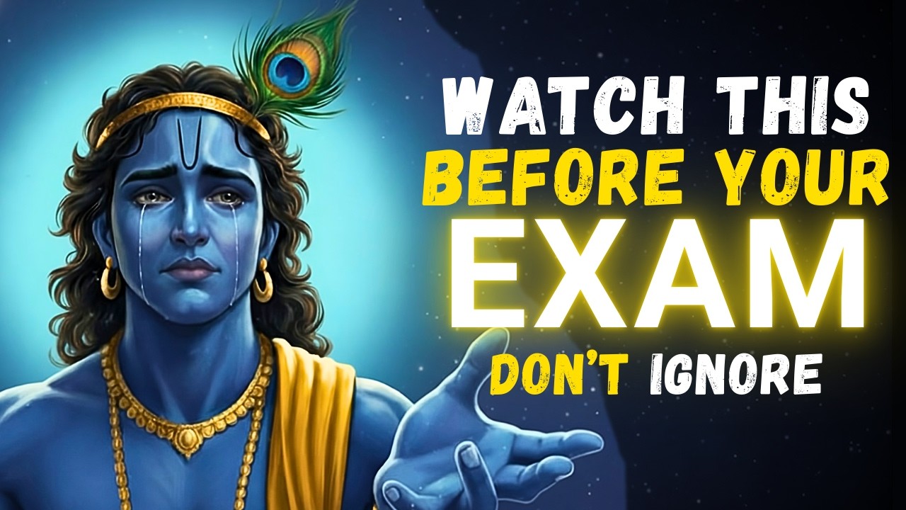 Krishna's Final Advice Before Your Exam | Kanha Message Today