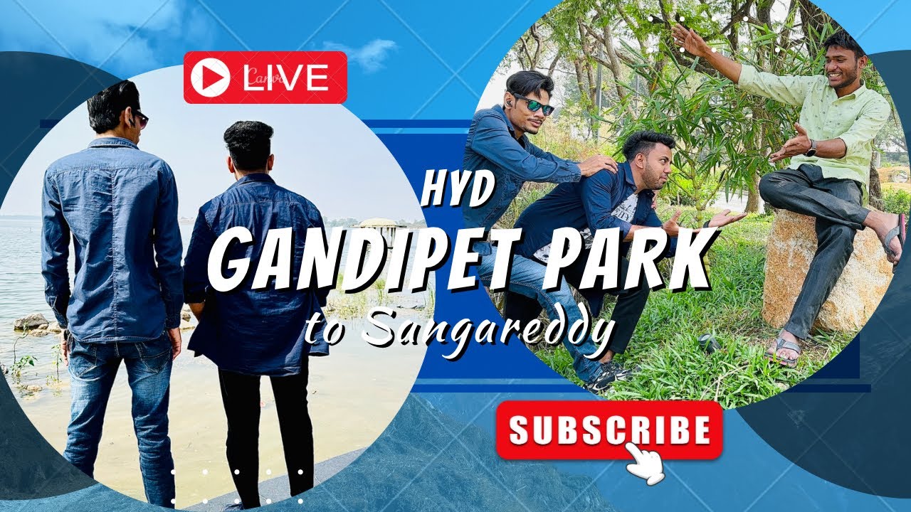 Gandipet Park🤪 Se Sangareddy😁Tak Ka Safar Unlimited Fun Always😜😂