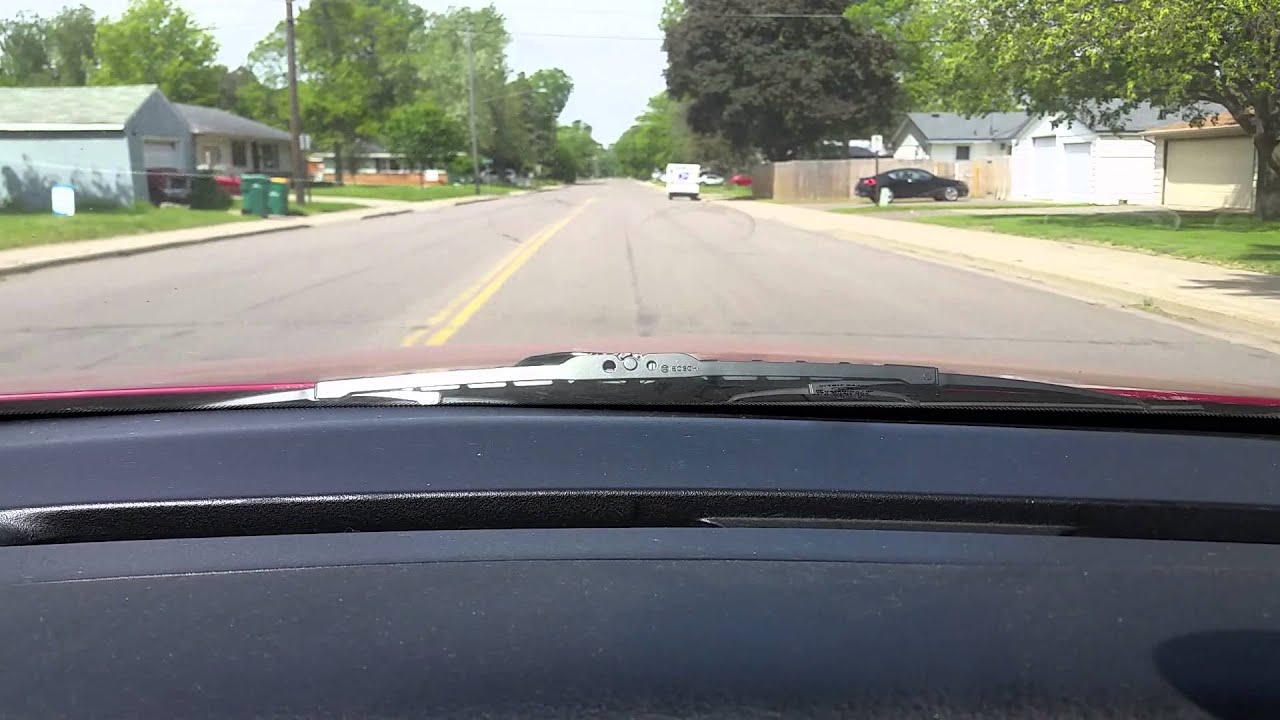 1995 Mark VIII open header hot lap