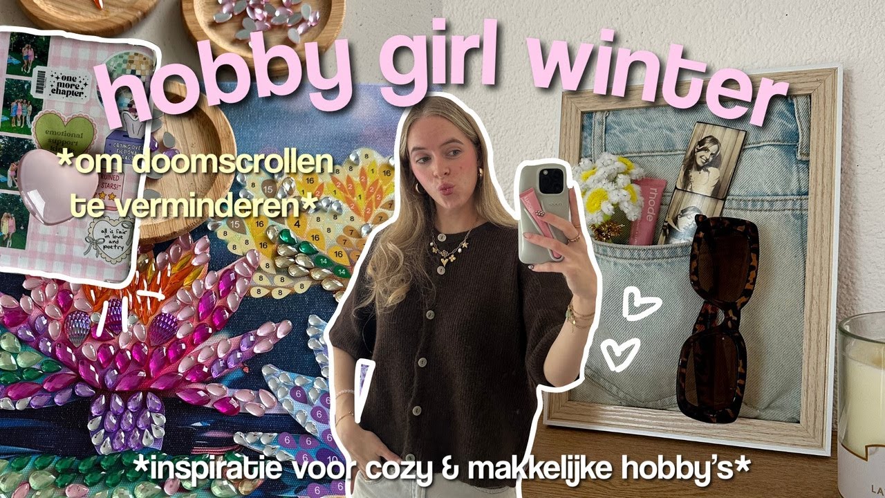 cozy hobby’s proberen om mijn schermtijd te verminderen 🎀 (hobby girl era)