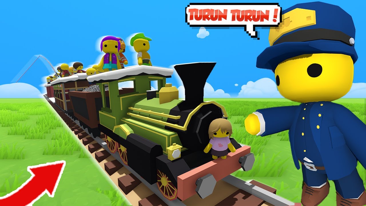 24 JAM JADI ORANG INDIA NAIK KERETA DIATAS DI WOBBLY LIFE !!!
