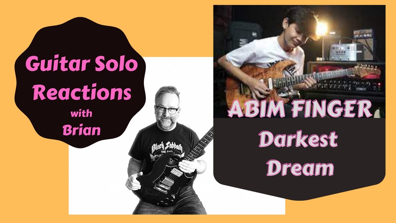 РЕАКЦИИ НА ГИТАРНОЕ СОЛО ~ ABIM FINGER ~ Darkest Dream #abimfinger