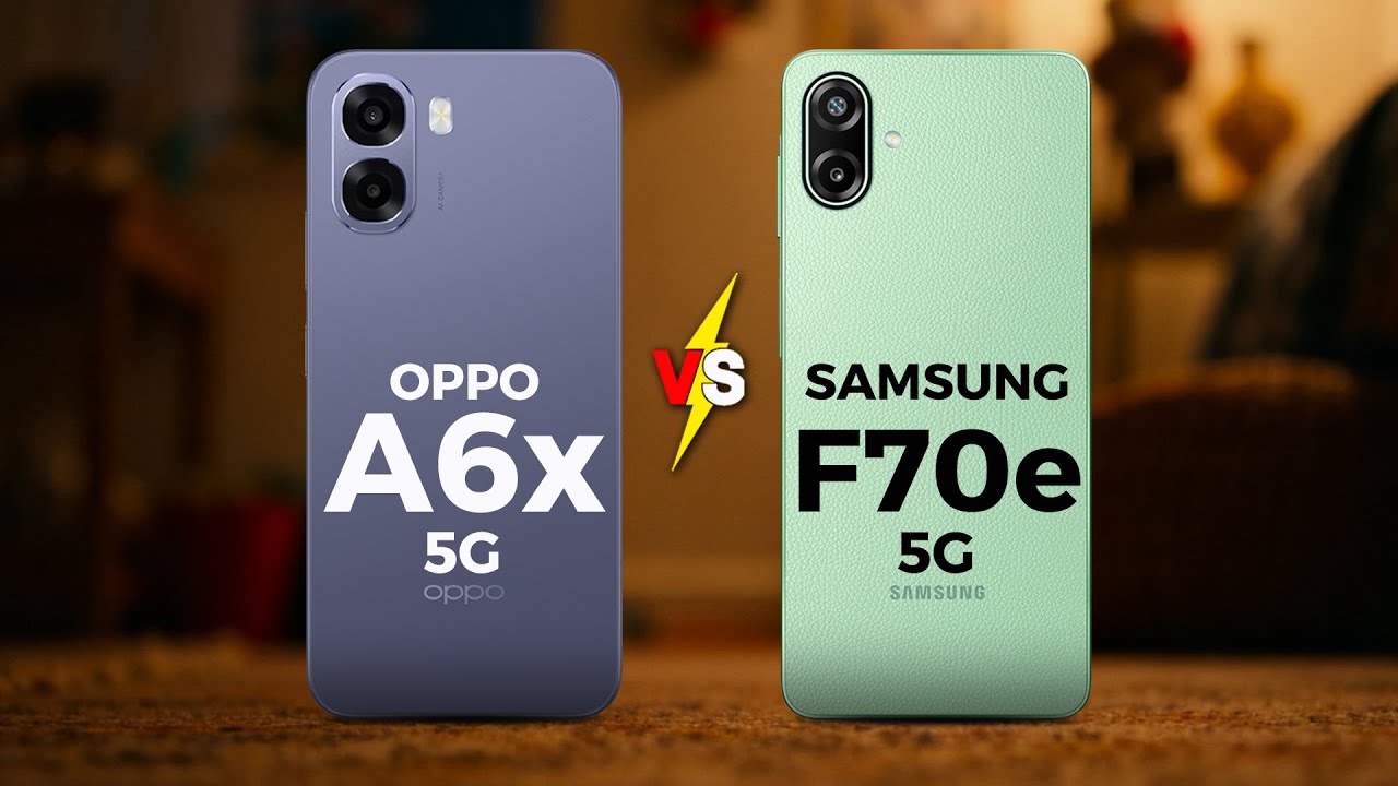 Oppo A6x 5G vs Samsung Galaxy F70e 5G - Who's The REAL Winner?  FULL Specs Breakdown!