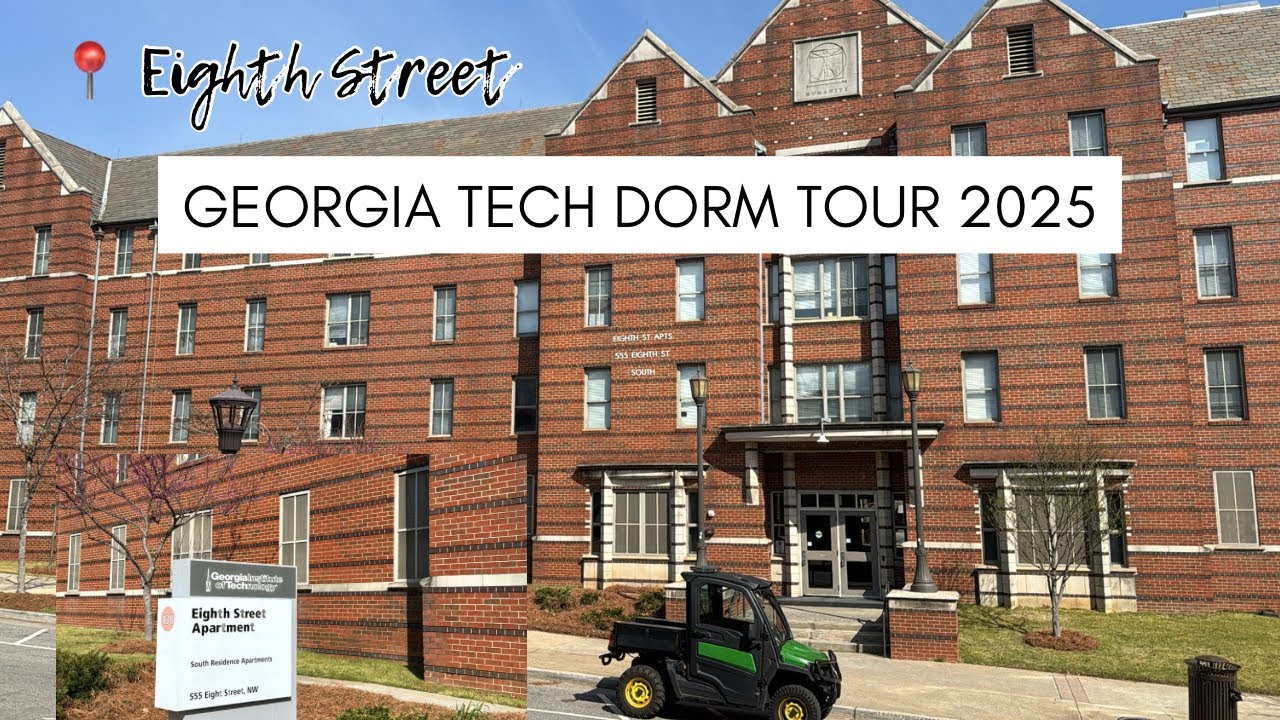 GEORGIA TECH DORM TOUR| HONORS EIGHTH STREET SOUTH APARTMENT
