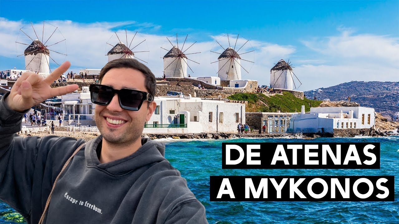 VIAJ&Eacute; en FERRY de Atenas a Mykonos | &iquest;C&oacute;mo es la experiencia? 🇬🇷🛳️⚓️