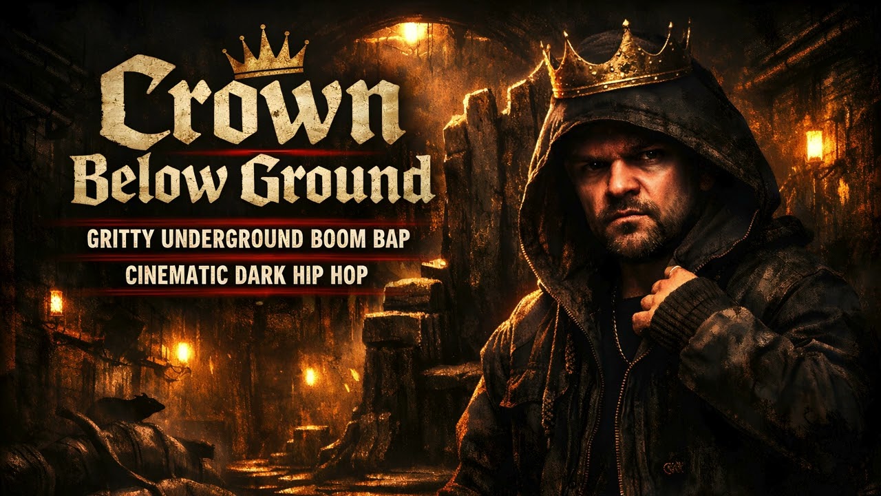 Lucas Navarro | Crown Below Ground | Gritty Underground Boom Bap | Dark Cinematic Hip Hop | Official