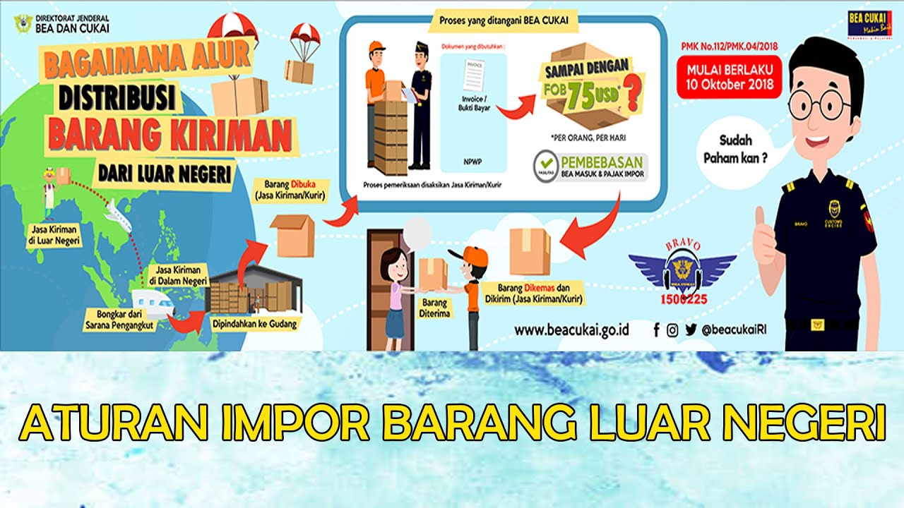 Mau Impor Barang Dari Luar Negeri ? Pahami Dulu Prosesnya !