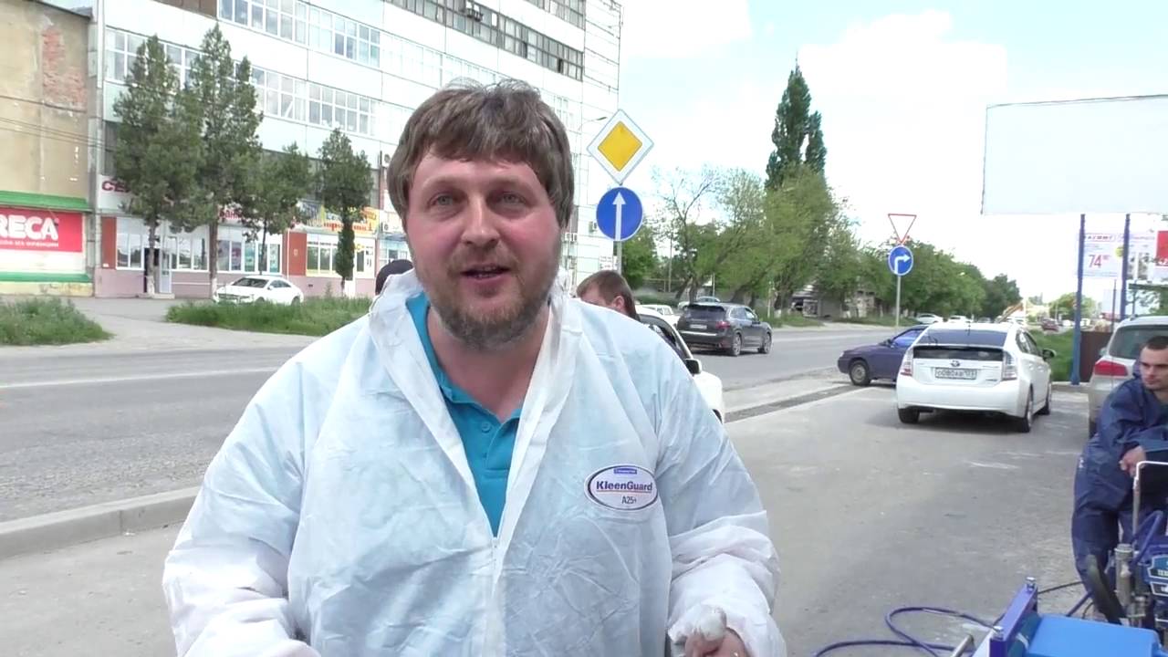 Набрызг текстурным пистолетом, декоративный кирпич из шпатлёвки