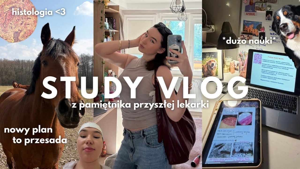 STUDY VLOG🩺🐴| ten tydzień to przesada…🤯