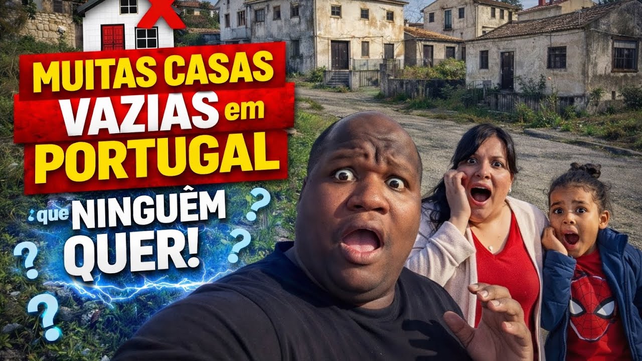 Muita casa vazia em Portugal #familiacariocanobrasil #portugal2025 #viral #2025 #transporte