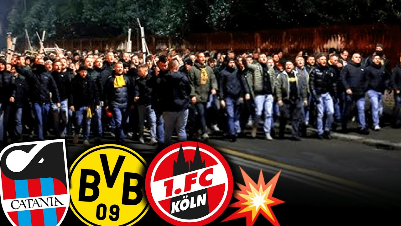 Angriff auf Heimkurve & 20.000&euro; Schaden... (Dortmund/K&ouml;ln in Italien)