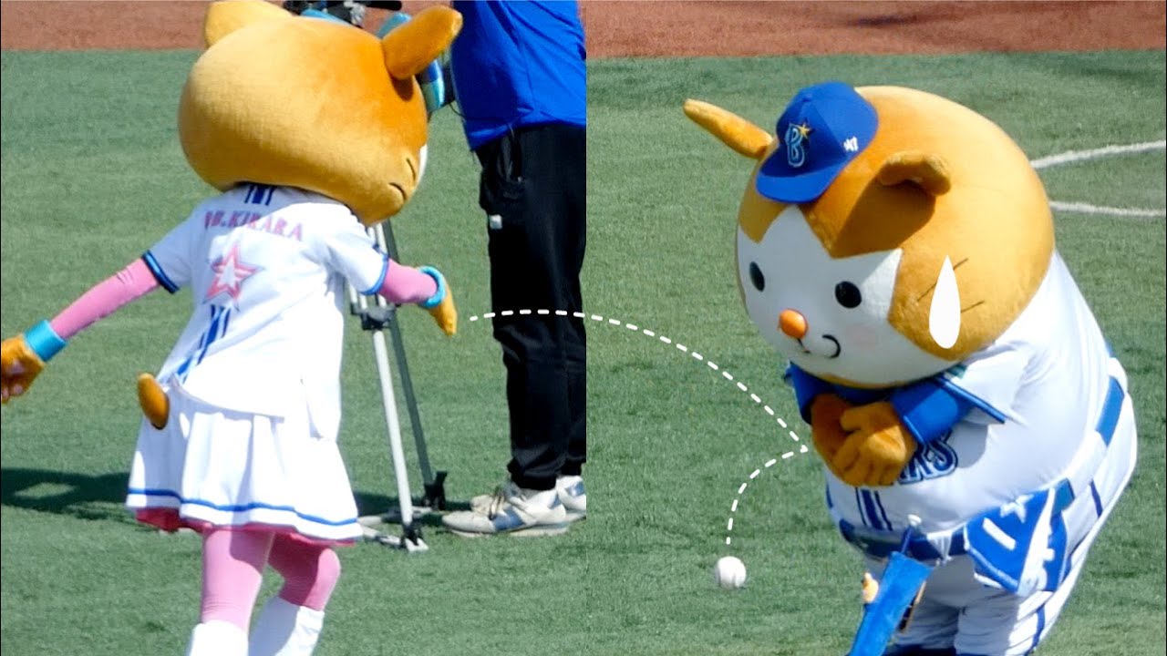 ボールとスターマンとキララ⚾️💦🐹 【横浜DeNAベイスターズ 2024/9/14】