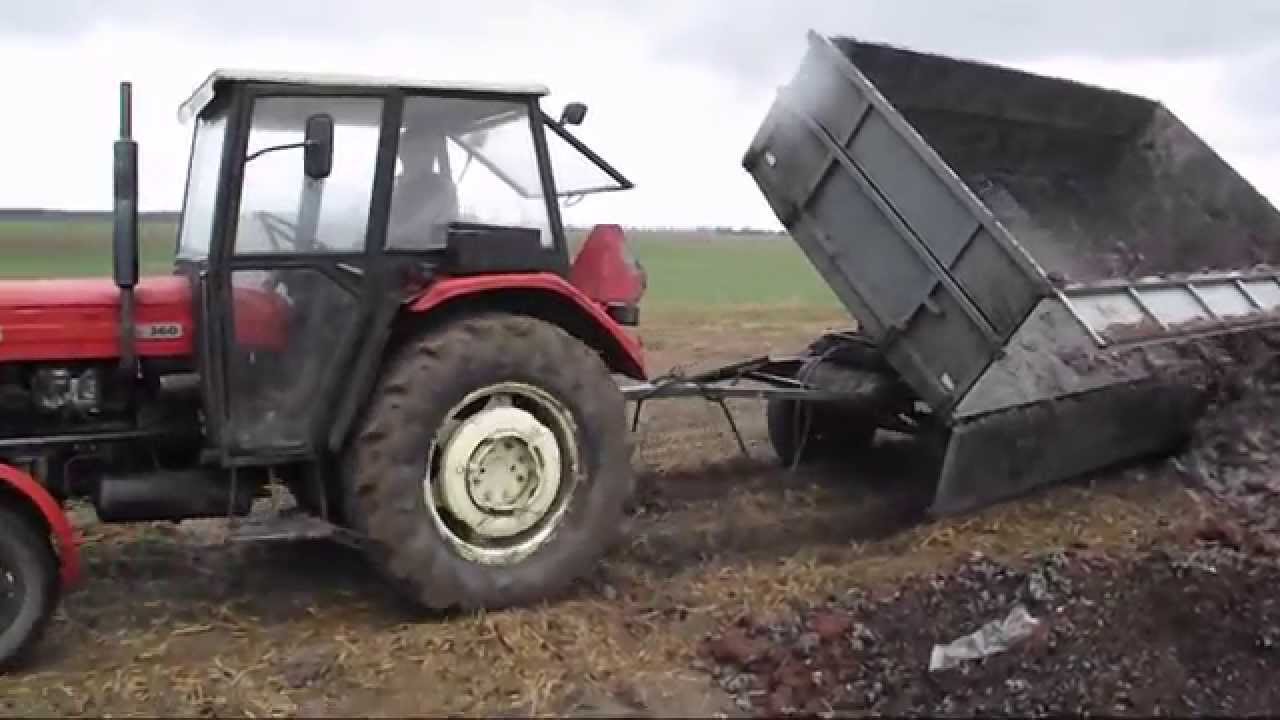 Polska Moc- Obowiązki Młodego Rolnika cz.3 (baloty i obornik)( MF 235 URSUS c 360 )