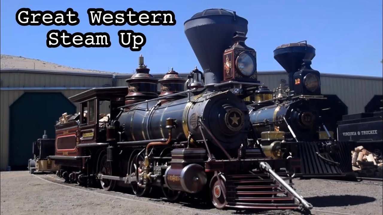 Nevada State Railroad Museum - Great Western Steam Up
