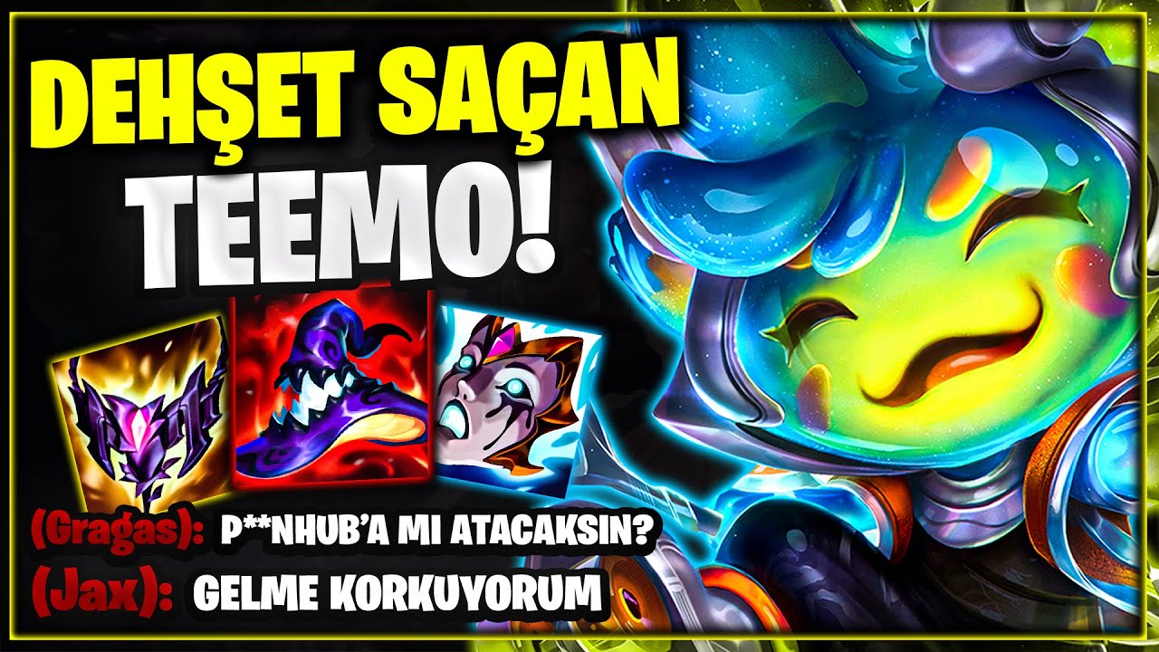 RAKİBİN MENTALİNİ PARÇALAYAN TEEMO GAMEPLAY! | SCOUT EXEF