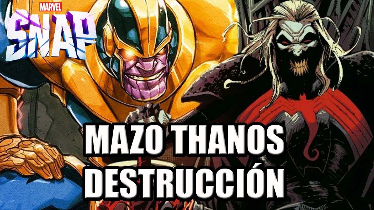 Mazo THANOS Destrucción | MARVEL SNAP