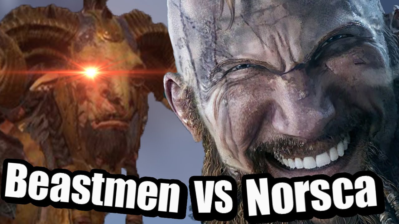 Beastmen vs Norsca in a Nutshell