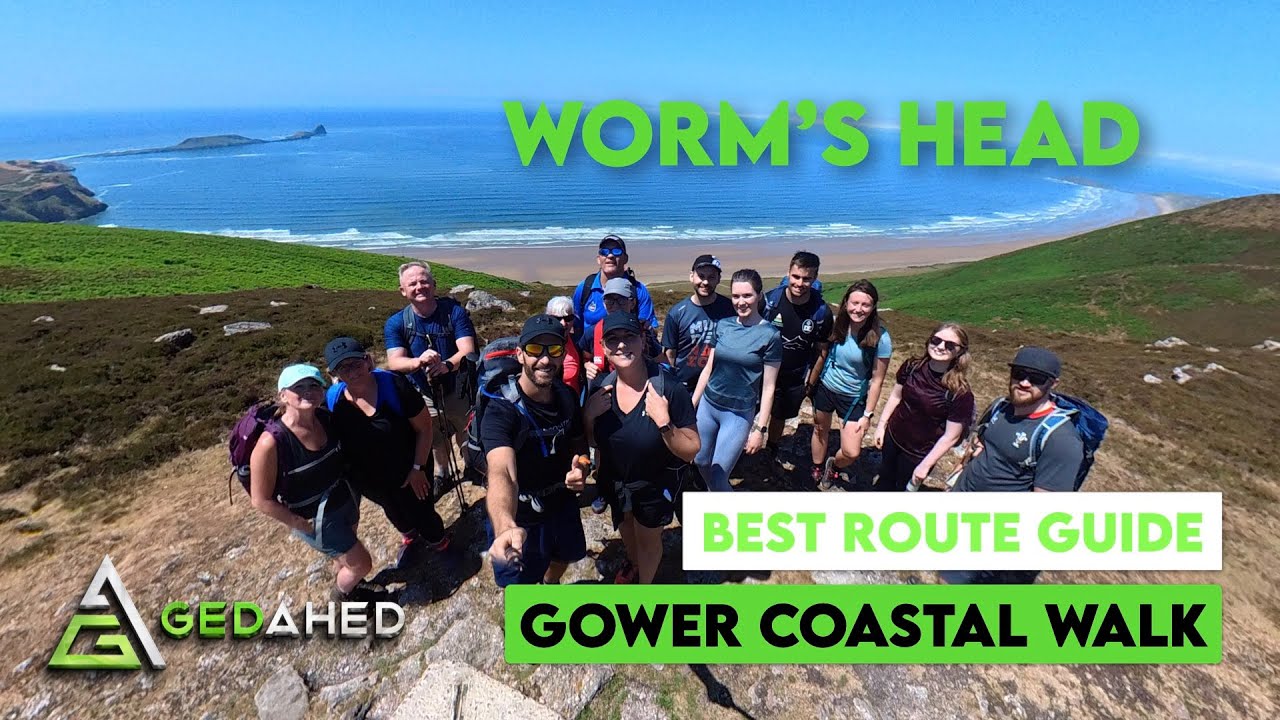 Gower Coast Walk | Worm's Head | Walking Route Around the Gower #gower #hiking #views
