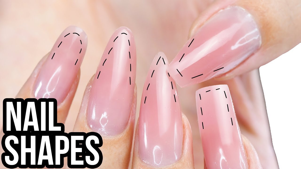 5 Ways To Shape Your Nails!