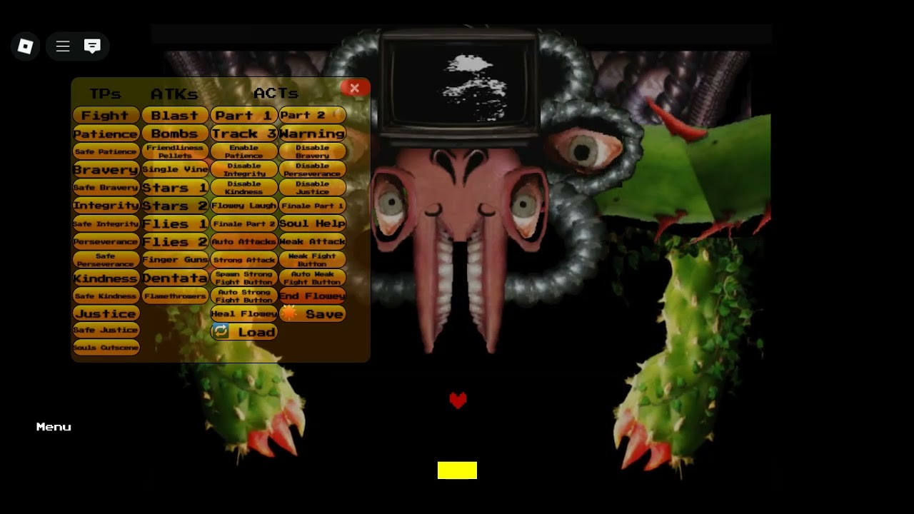 Omega Flowey in Roblox [I got interrupted because my Wi-Fi issues]