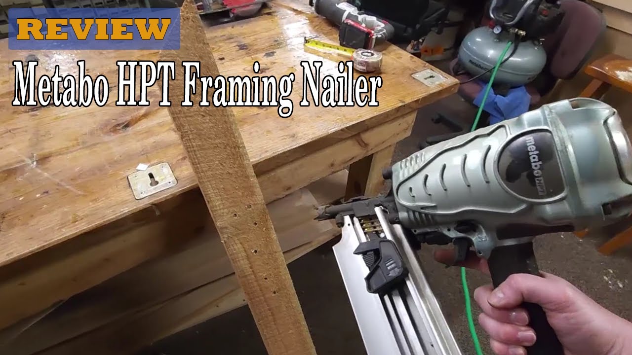 Metabo HPT NR90AES1 Framing Nailer Review - See before you buy 2024