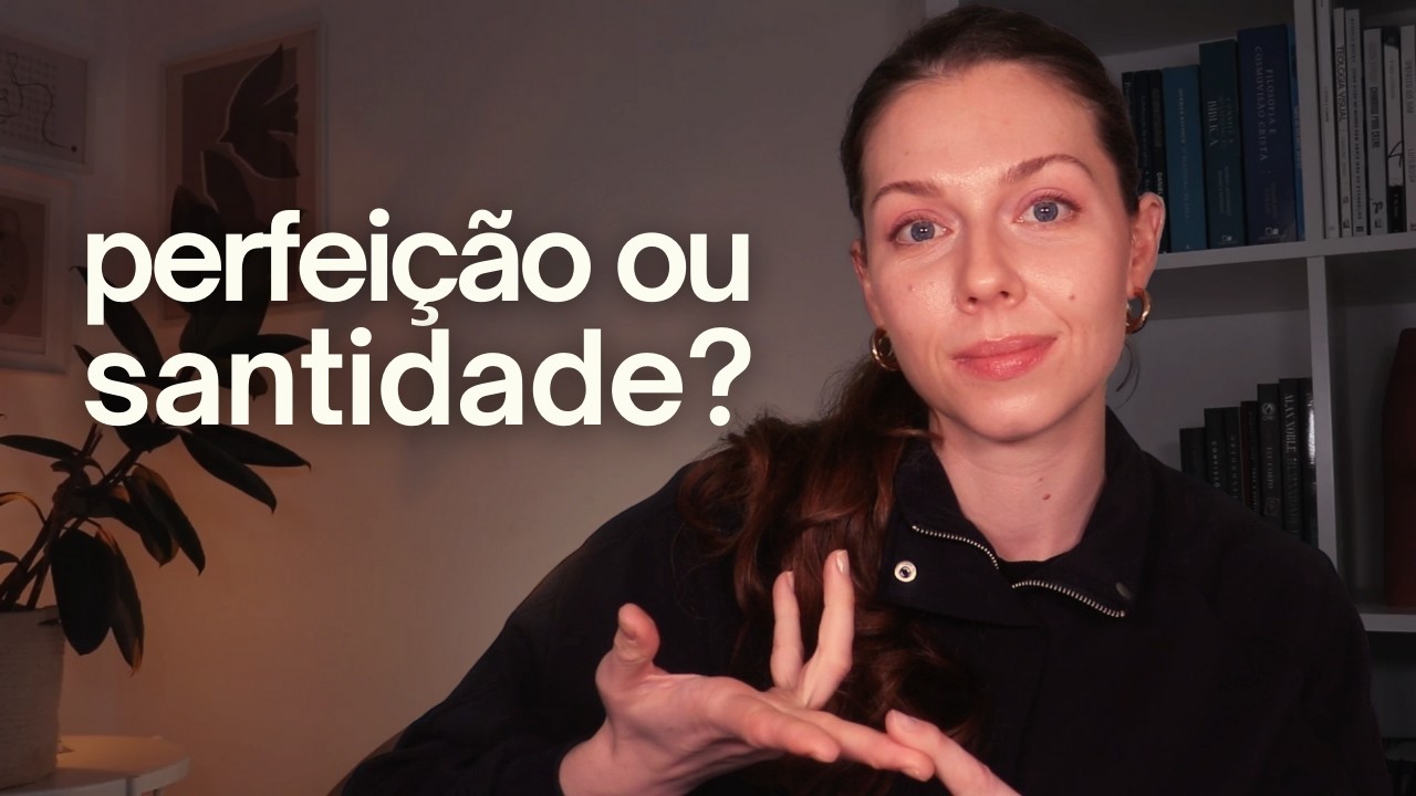 O fardo de tentar ter uma vida perfeita | troque perfeição por santificação