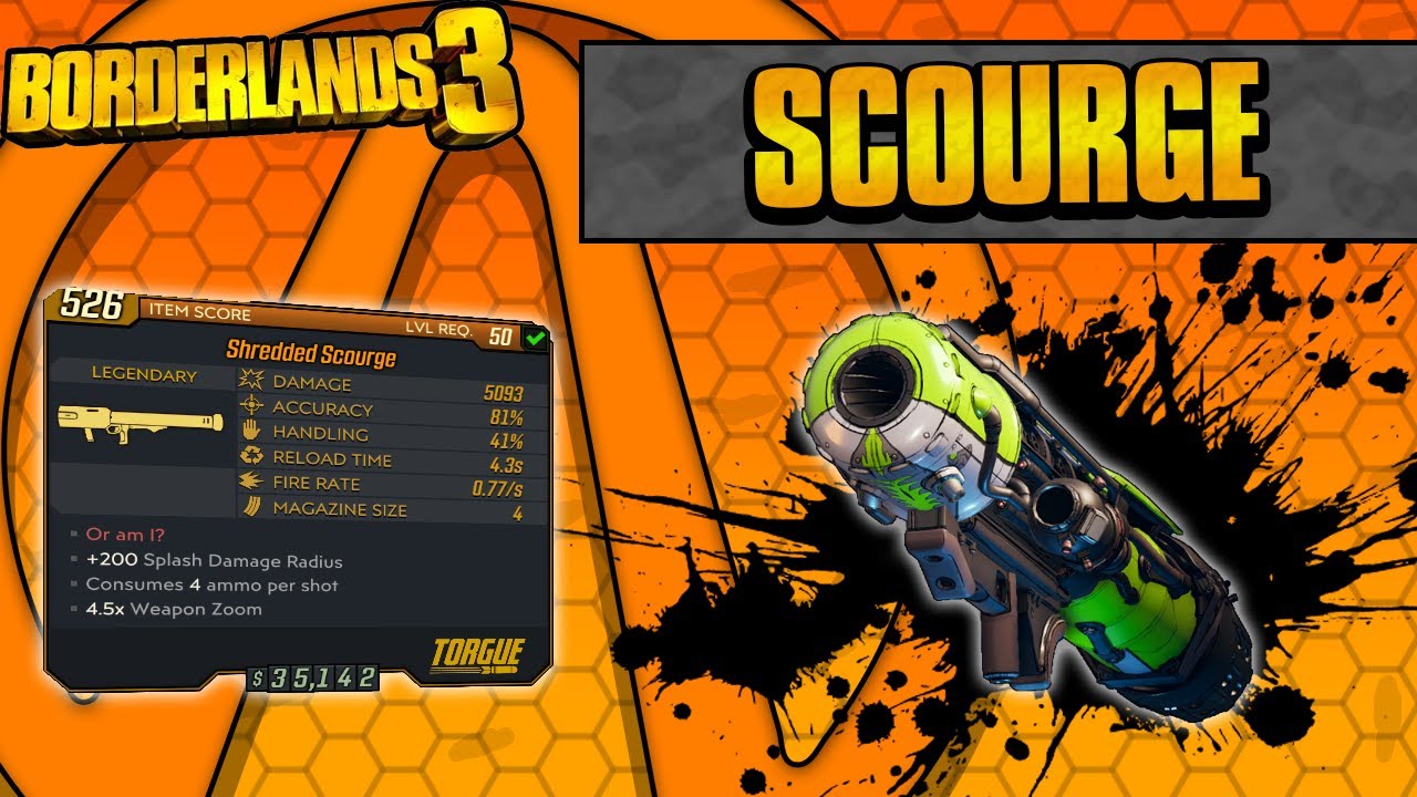 Borderlands 3 | Scourge Legendary Weapon Guide (Rockets With Rockets!)