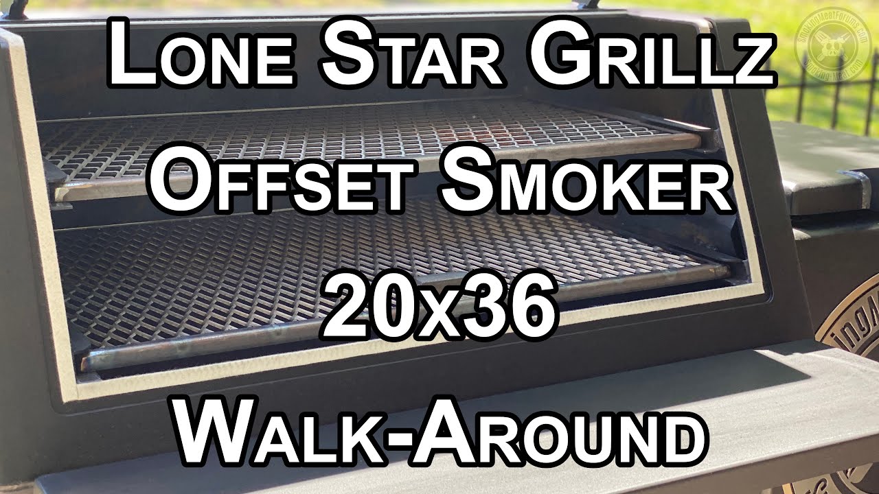 Lone Star Grillz 20x36 Walk Around | Smoking-Meat.com
