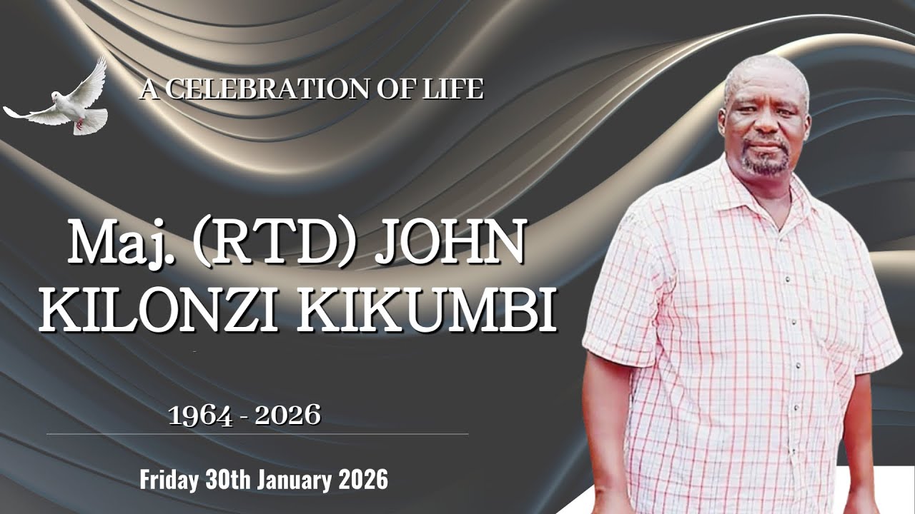Celebrating the legacy Of late Maj. (RTD) John Kilonzi Kikumbi