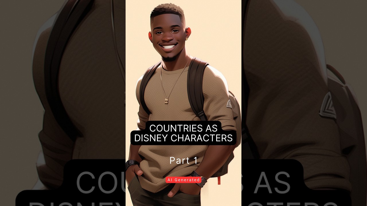Countries as Disney Characters (AI Generated)