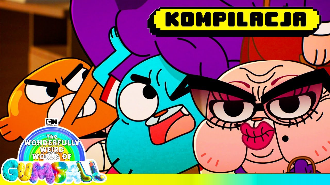 BABCIA JOJO BEZ HAMULCÓW 😂 | Dzień Babci z Gumballem 💖 | Kompilacja Najbardziej ODLOTOWE Momenty