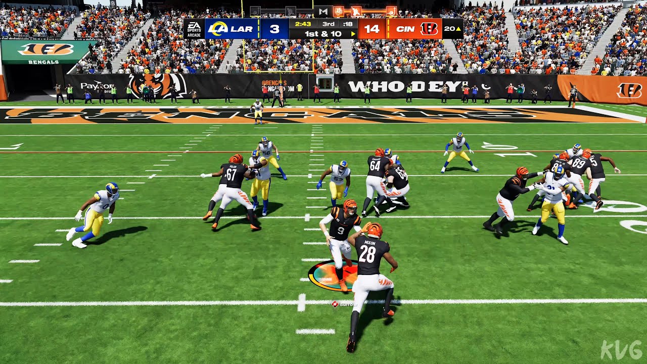 Madden NFL 24 - Los Angeles Rams vs Cincinnati Bengals - Gameplay (PS5 UHD) [4K60FPS]