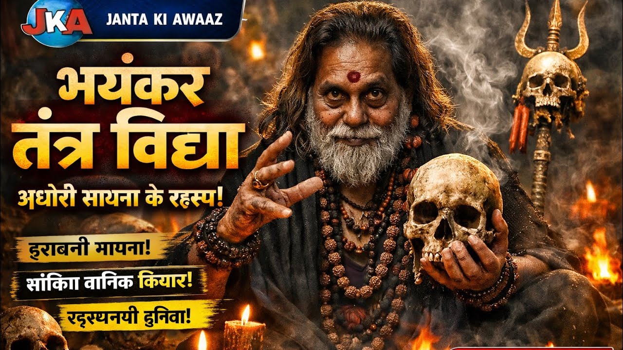 भयंकर तंत्र विद्या का रहस्य 😱 | गुरुजी ने खोले अघोरी साधना के गुप्त राज | Janta Ki Awaaz #sanatan 