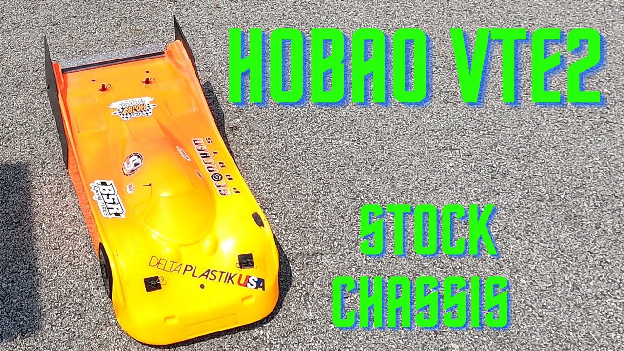 Hobao VTE2   V1 stock chassis ( 180mph)     Trying to beat my old PB with this car , Great start !!!