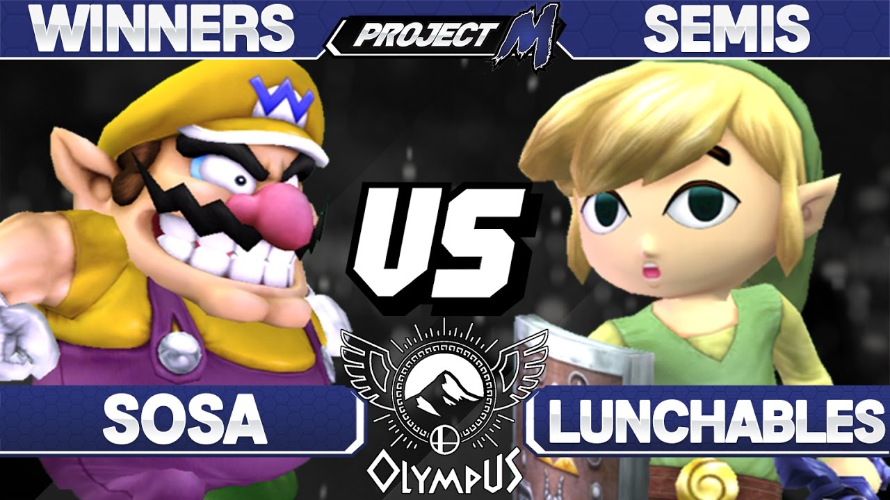 Olympus - Lunchables (Toon Link) vs Sosa (Wario) - PM Winners Semis - Project M