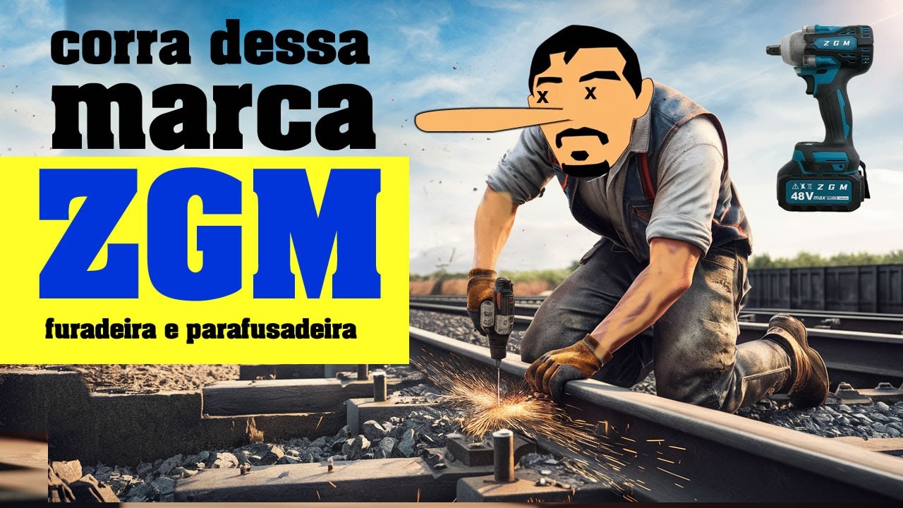 FUJA DESSA MARCA DE FURADEIRA/PARAFUSADEIRA ZGM