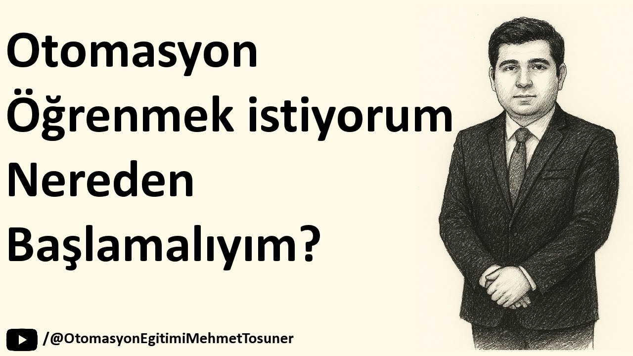 Otomasyon &ouml;ğrenmek istiyorum nereden başlamalıyım? #elektrik #otomasyon