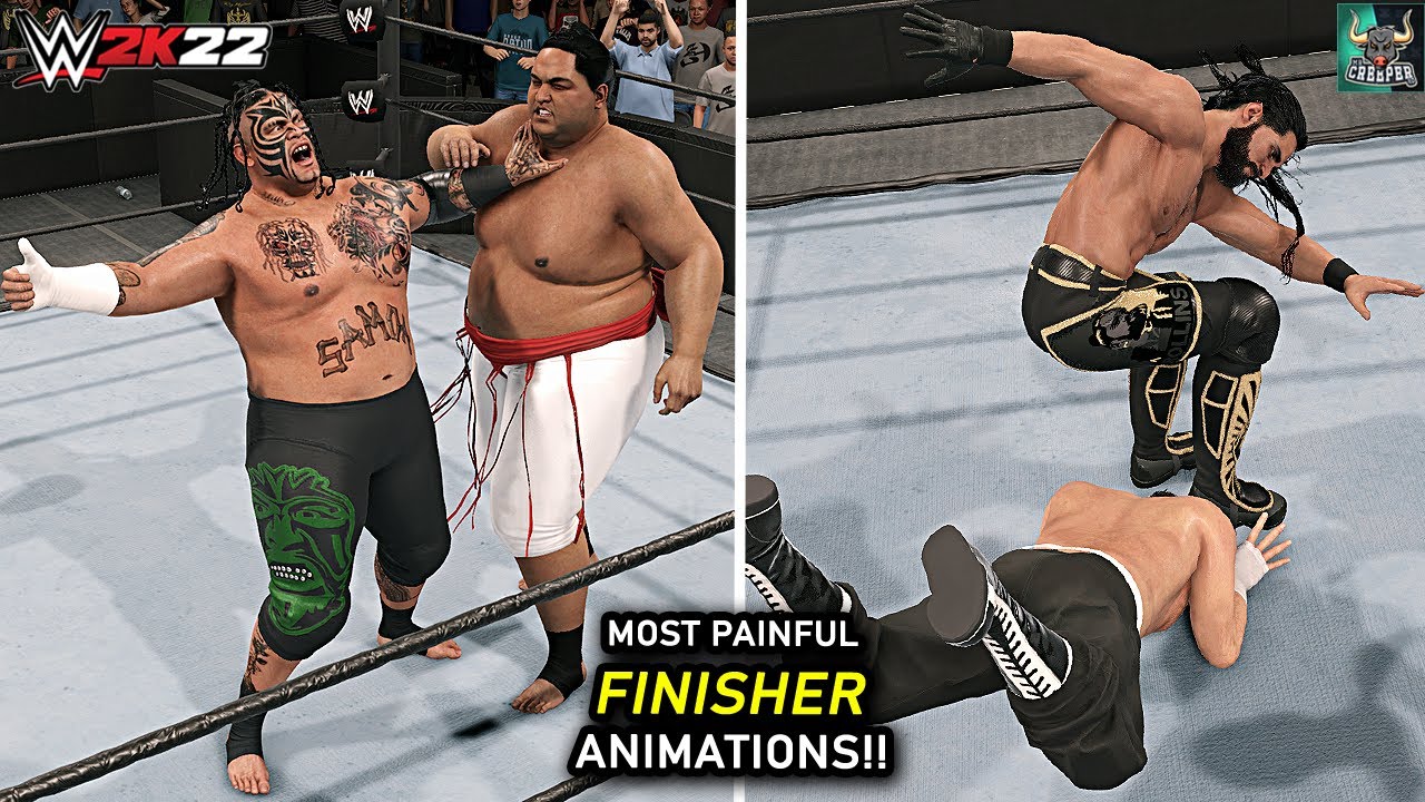 WWE 2K22: 10 Most Painful Finisher Animations!