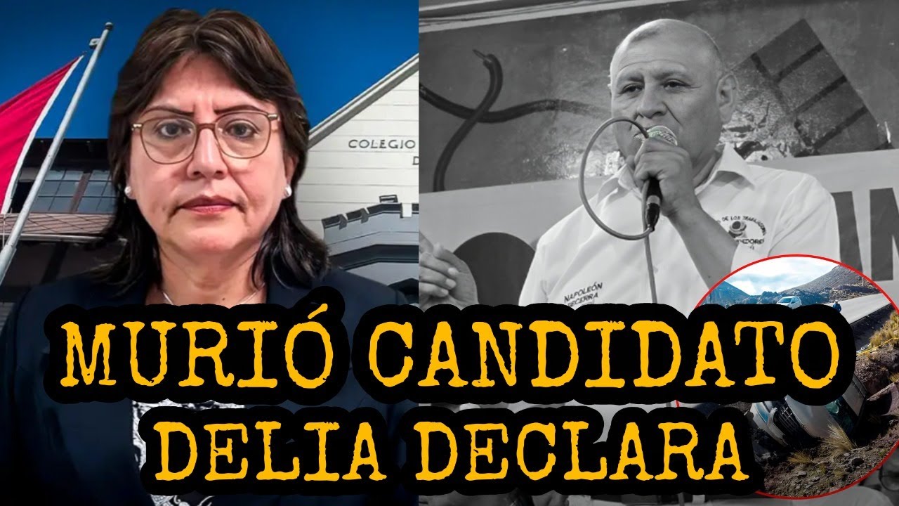 Muere en accidente candidato a la Presidencia | Delia Espinoza declara | GLP no baja el precio