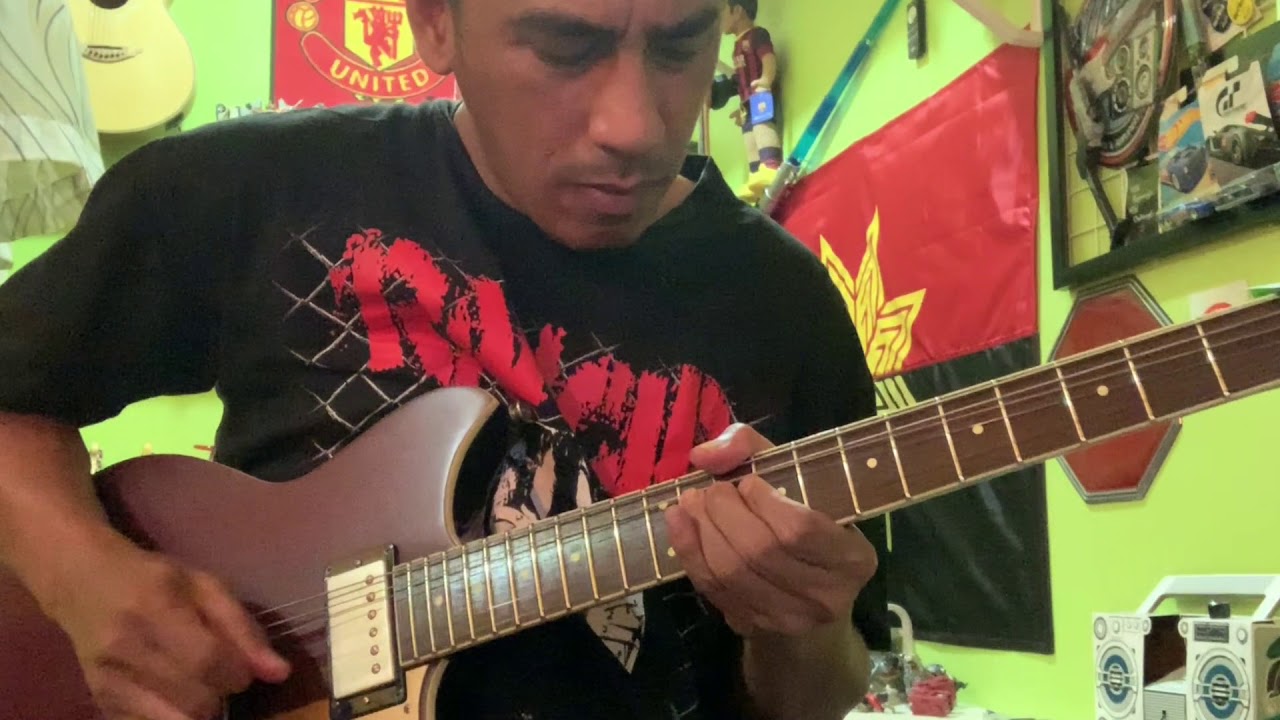 Nuri Ella - Full Guitar Cover + Solo Slow Motion