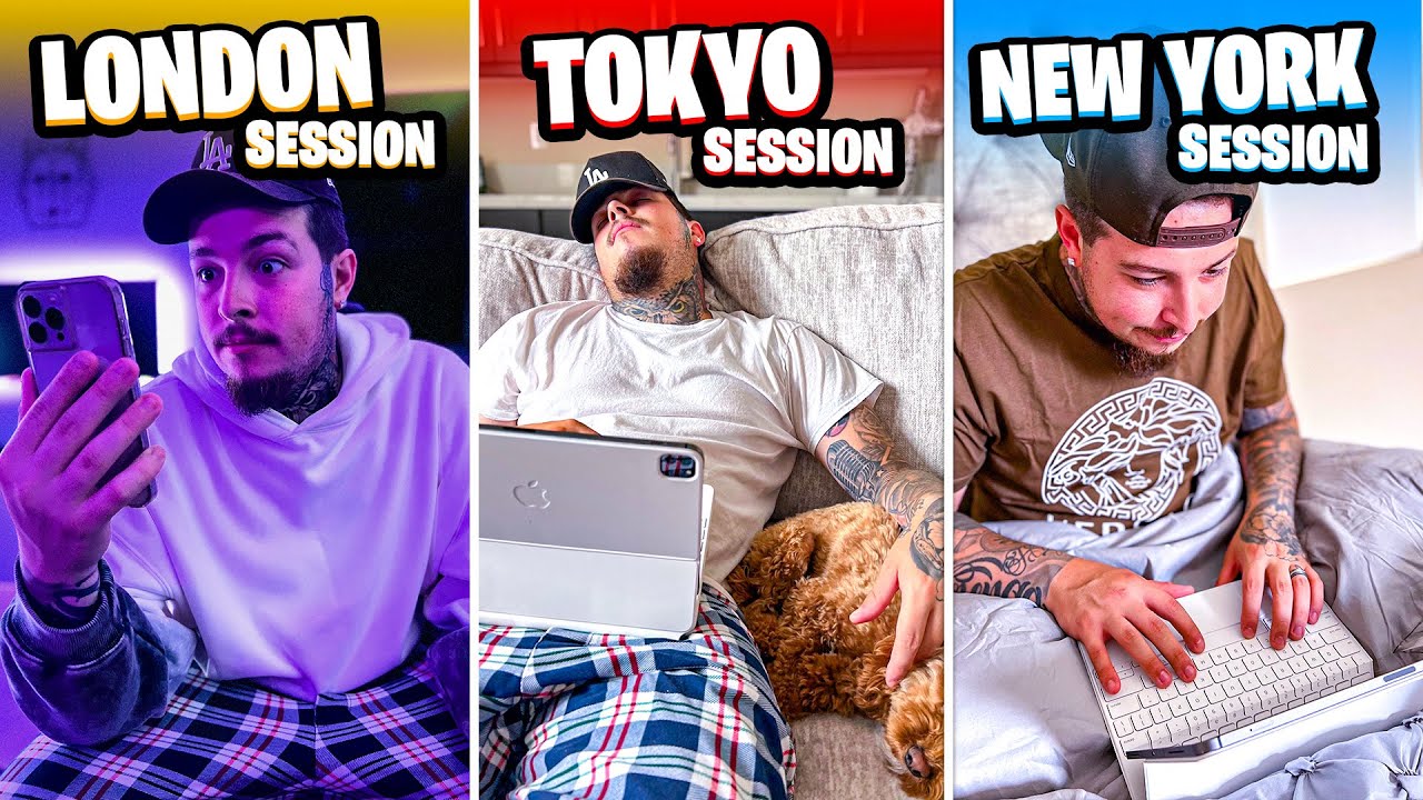 I Made $42,000 In 24 Hours Trading Every Forex Session!