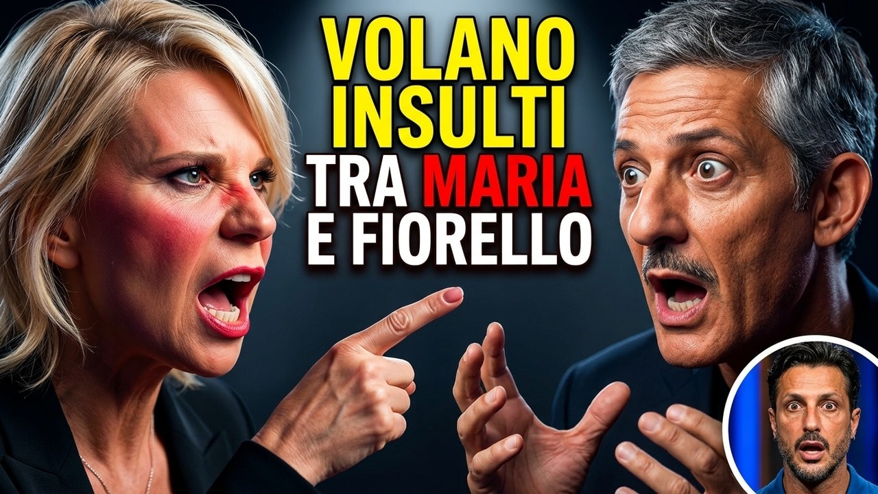 💡 FALSISSIMO: 🚨 CLAMOROSO!  LITIGIO FURIBONDO TRA MARIA E FIORELLO..#fabriziocorona