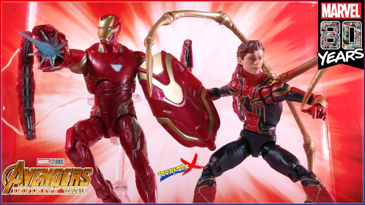 Review Iron Man Mk 50 & Iron Spider Avengers Infinity War 2 Pack Marvel Legends Revision Español