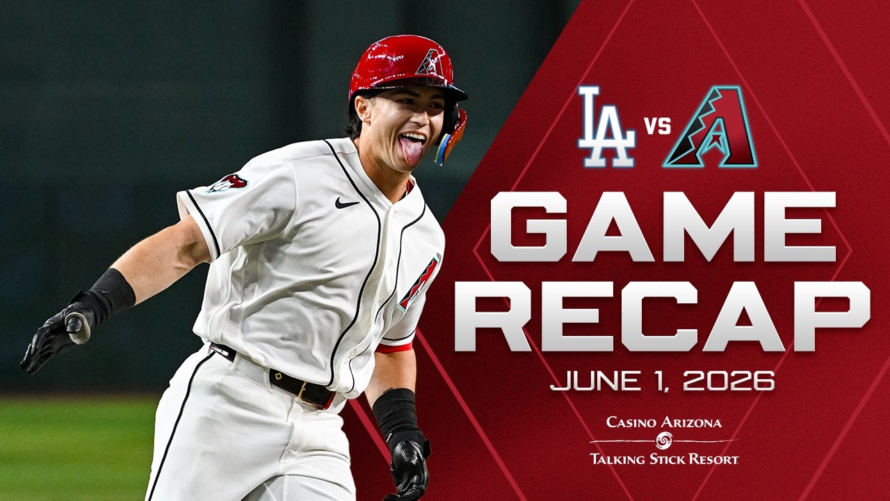 Dodgers vs. D-backs Game Highlights (6/1/26) | MLB Highlights | Arizona Diamondbacks