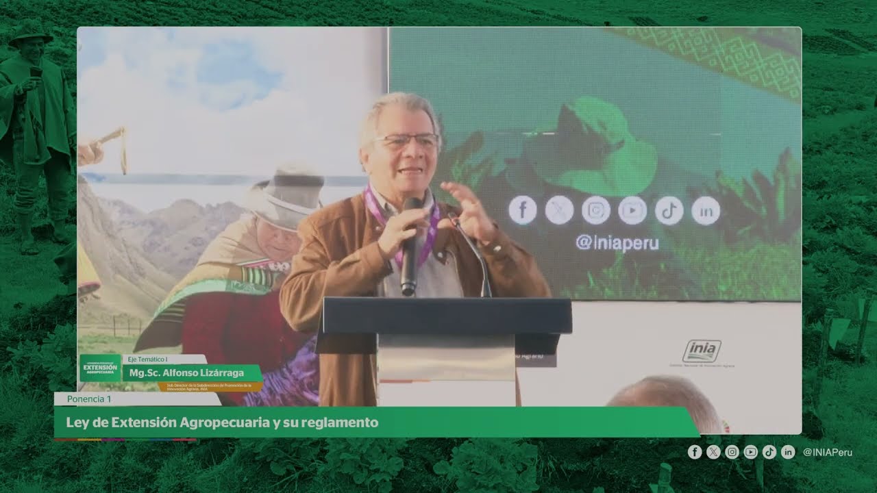 Ponencia 1: Ley de Extensión Agropecuaria y su reglamento