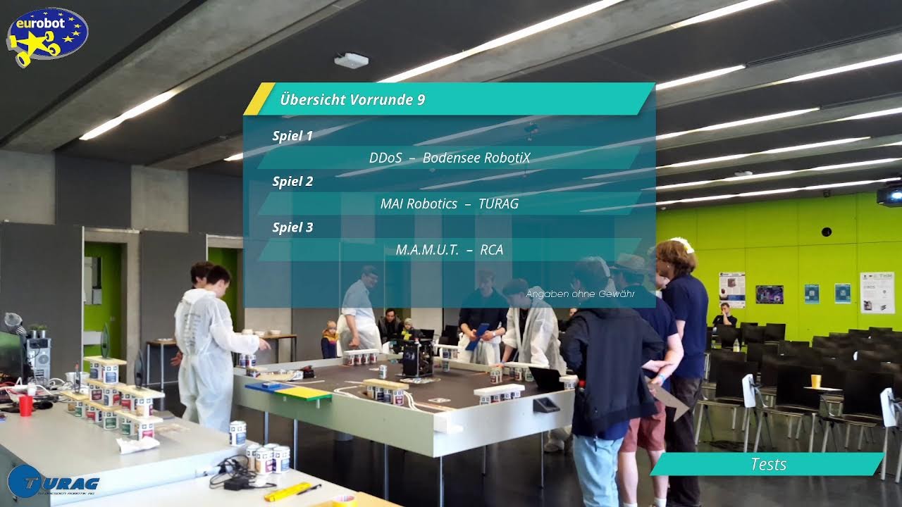 Eurobot 2025 - Deutscher Vorentscheid, Tag2 - 04. Mai 2025