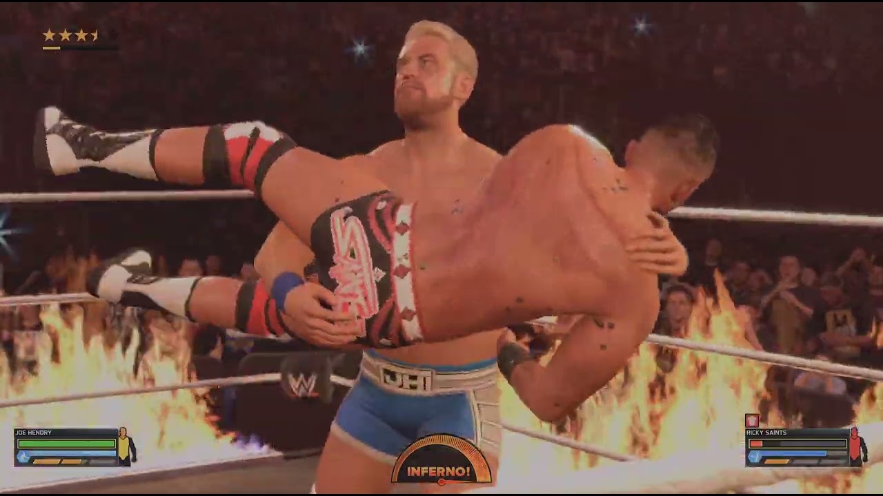 WWE 2K26 JOE HENDRY VS RICKY SAINTS