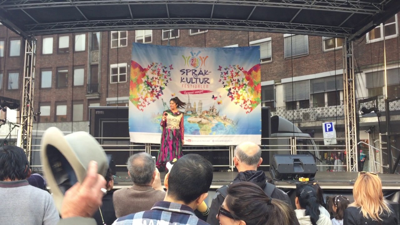 Iram Hassan performing on Språk og Kultur Festival 20th June 2017