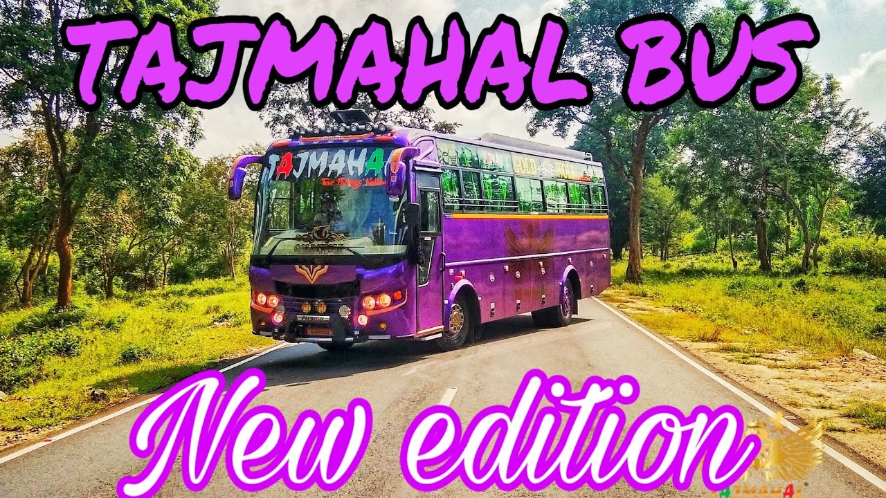 TAJMAHAL Tourist Bus .Gold Wolf Edition.