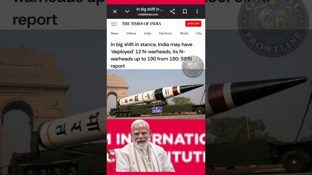 India Deploys 12 Nuke Warheads!#INSArihant #NuclearSubmarine